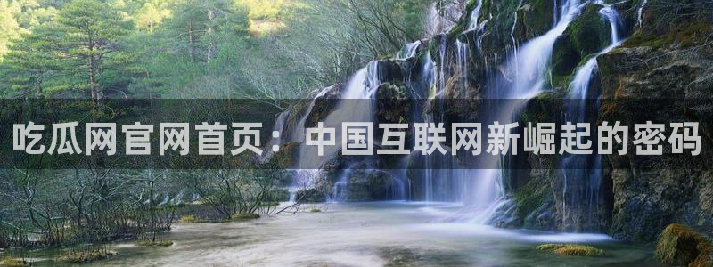 高血糖病人能吃脆瓜吗：吃瓜网官网首页：中国互联网新崛起的密码