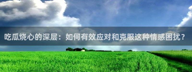 51cg1.ct吃瓜：吃瓜烧心的深层：如何有效应对和克服这种情感困扰？