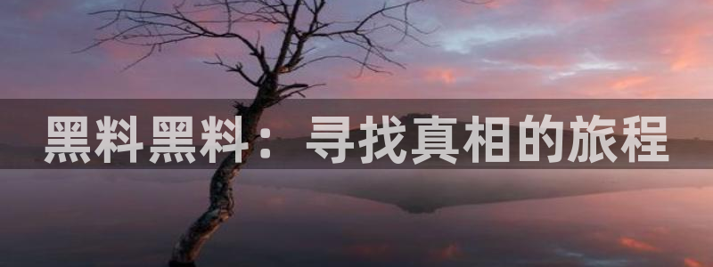 吃瓜喉咙痒怎么办：黑料黑料：寻找真相的旅程